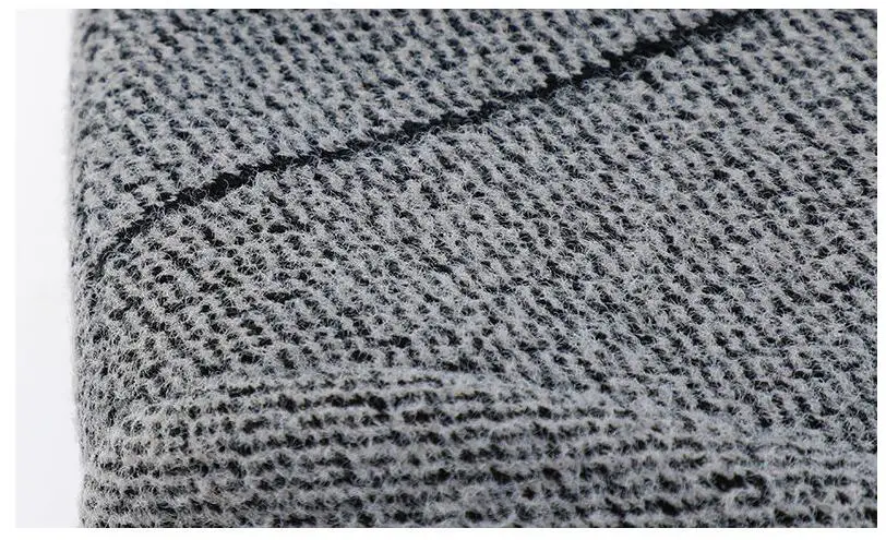 Мужской плащ с воротником-стойкой из смешанной шерсти