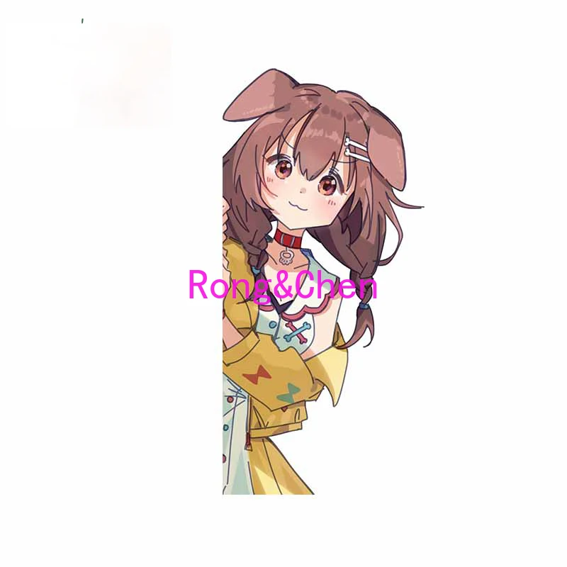 

Rongchen Trading Car Sticker for Hololive Inugami Korone Anime Decals Windows Motorcycle Waterproof Sunscreen Decoration PVC