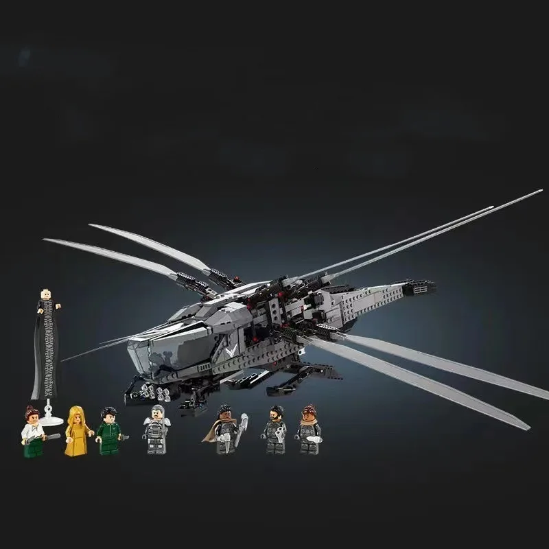 Строительные блоки вертолета 10327 Набор строительных кирпичей игрушки 1369 шт.