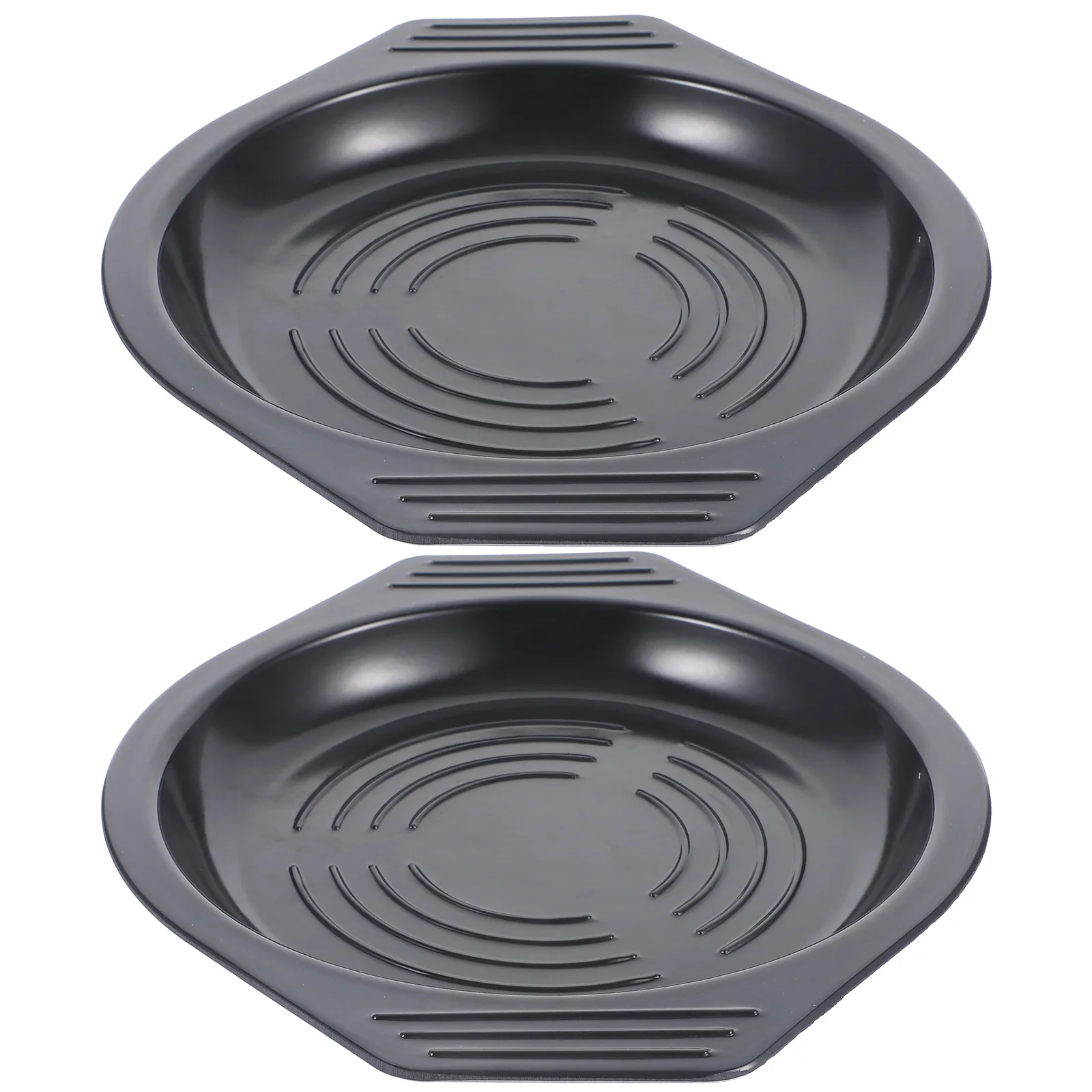 

2 Pcs Casserole Tray House Decorations Home Home Placemat Pot Mat Home Chassis Table Mat Decor Melamine Portable Pot Pad