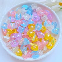 20pcs new cute resin mini lovely pearl shellflat back cabochon scrapbooking hair bow center embellishments diy accessories