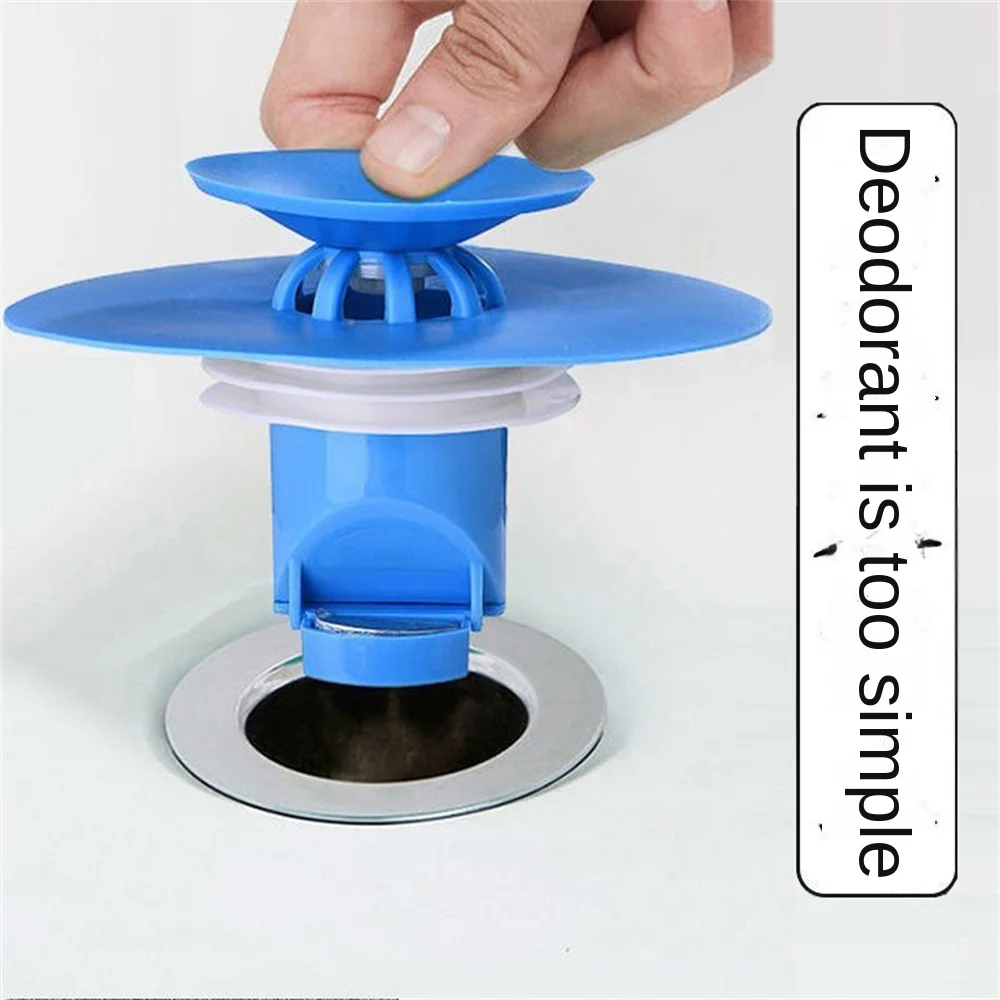 

Houseware Closing Stops Draining Floor Drain Toilet Insect-proof Anti-odor Floor Drain Strainer Self-gravity Bathroom Sink Tool