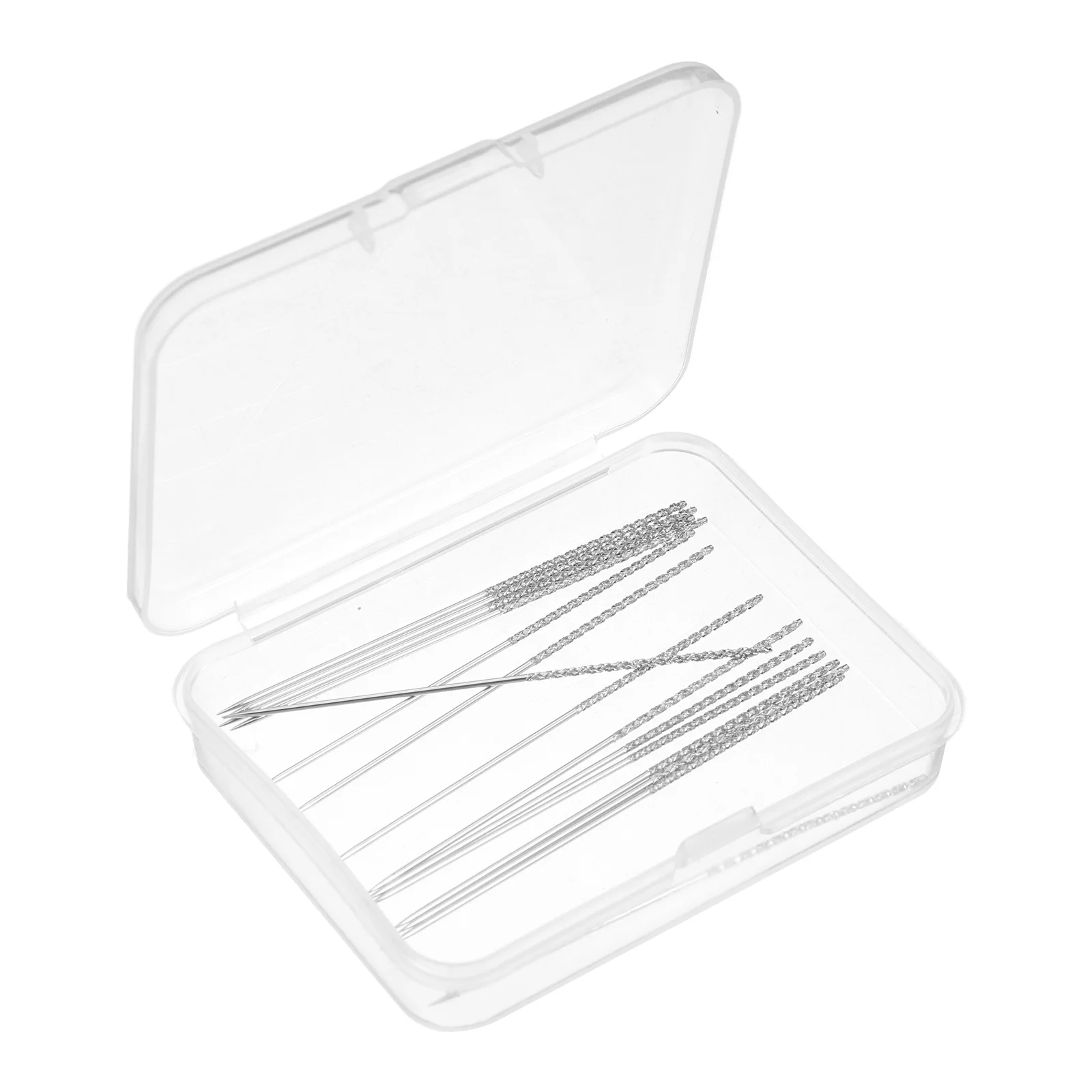 15 шт. для плетения игл с накаткой ремонт гобелена одеяло металлические вязальные