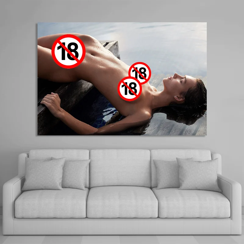 Эротическая модель сексуальная девушка Nudes художественное настенное искусство