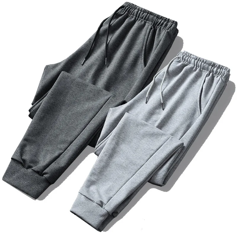 

Брюки мужские спортивные трикотажные, облегающие Джокер для бега, повседневные спортивные штаны для бега, весна-осень