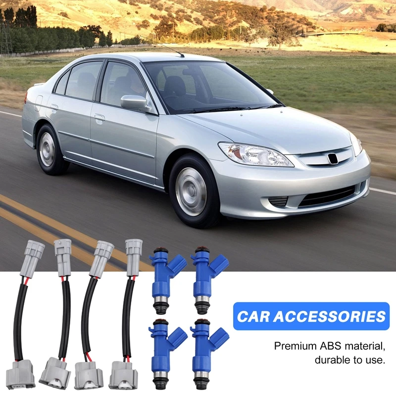 4 шт. 16450-RWC-A01 новая Форсунка топливного инжектора 410Cc для ACURA RDX RSX TSX INTEGRA HONDA CIVIC