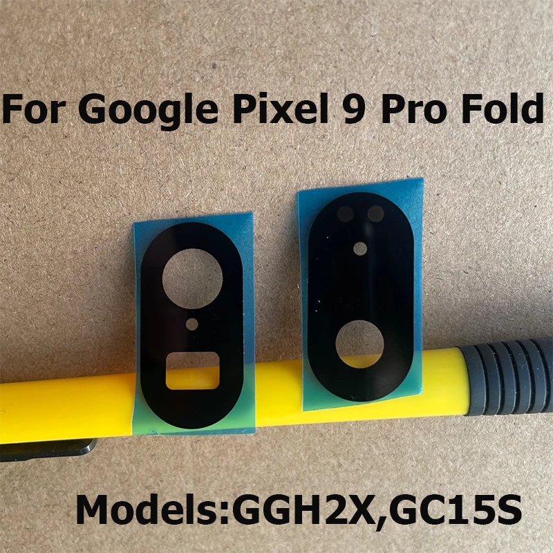 Для Google Pixel 9 Pro XL складная задняя крышка объектива задней камеры с клеевой