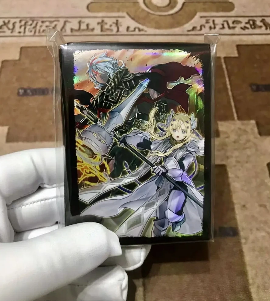 100 шт. Yugioh KONAMI Дуэль Монстры коллекция Albaz &amp ecesia официальные герметичные защитные