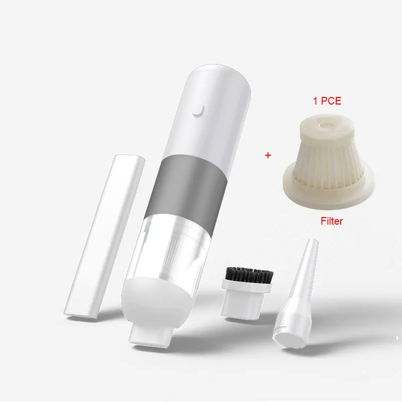 

Портативный автомобильный пылесос, перезаряжаемый вертикальный пылесос для автомобиля, беспроводной пылеуловитель, циклонное всасывание