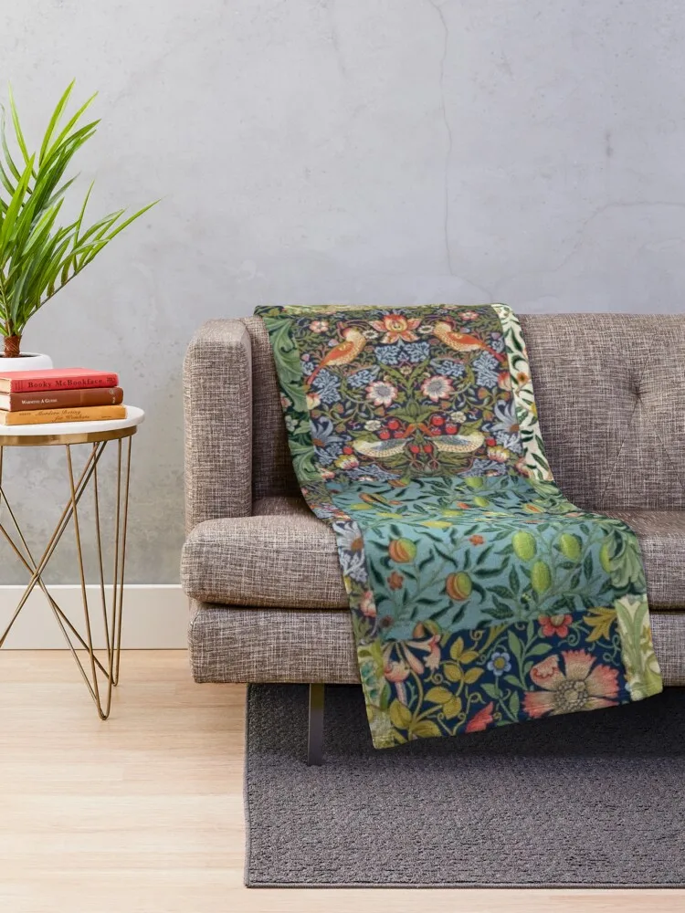 Коллекция рисунков Вильяма Морриса хлопковое покрывало для дивана