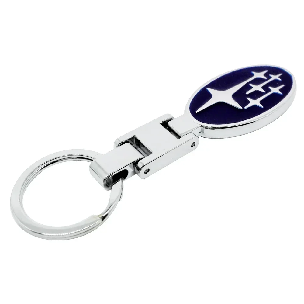 

Автомобильный брелок из сплава, брелоки для Subaru BRZ FORESTER IMPREZA LEGACY OUTBACK STI TRIBECA WRC WRX XV, аксессуары для ключей