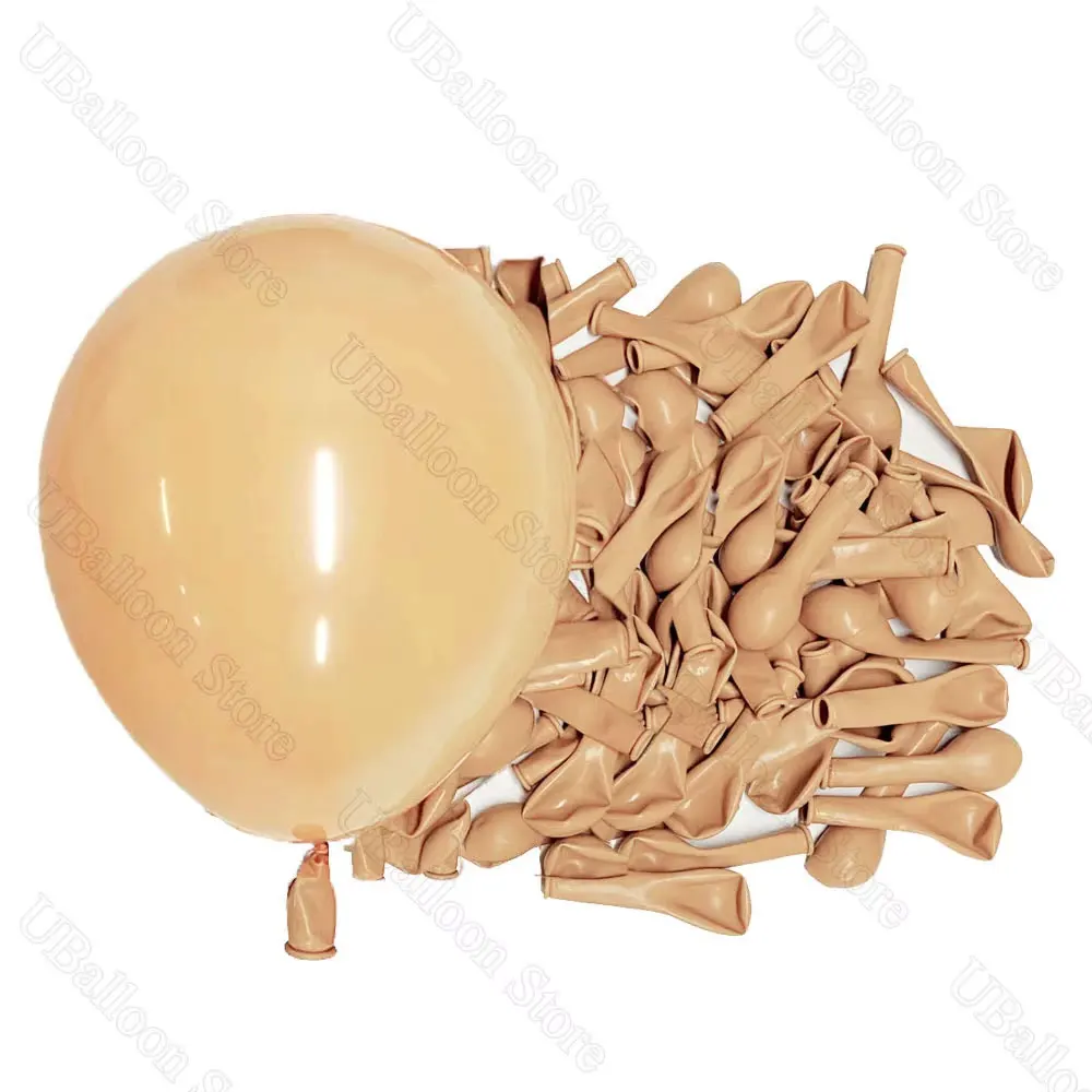 

Коричневые латексные шары MicroPlush для нейтрального детского душа