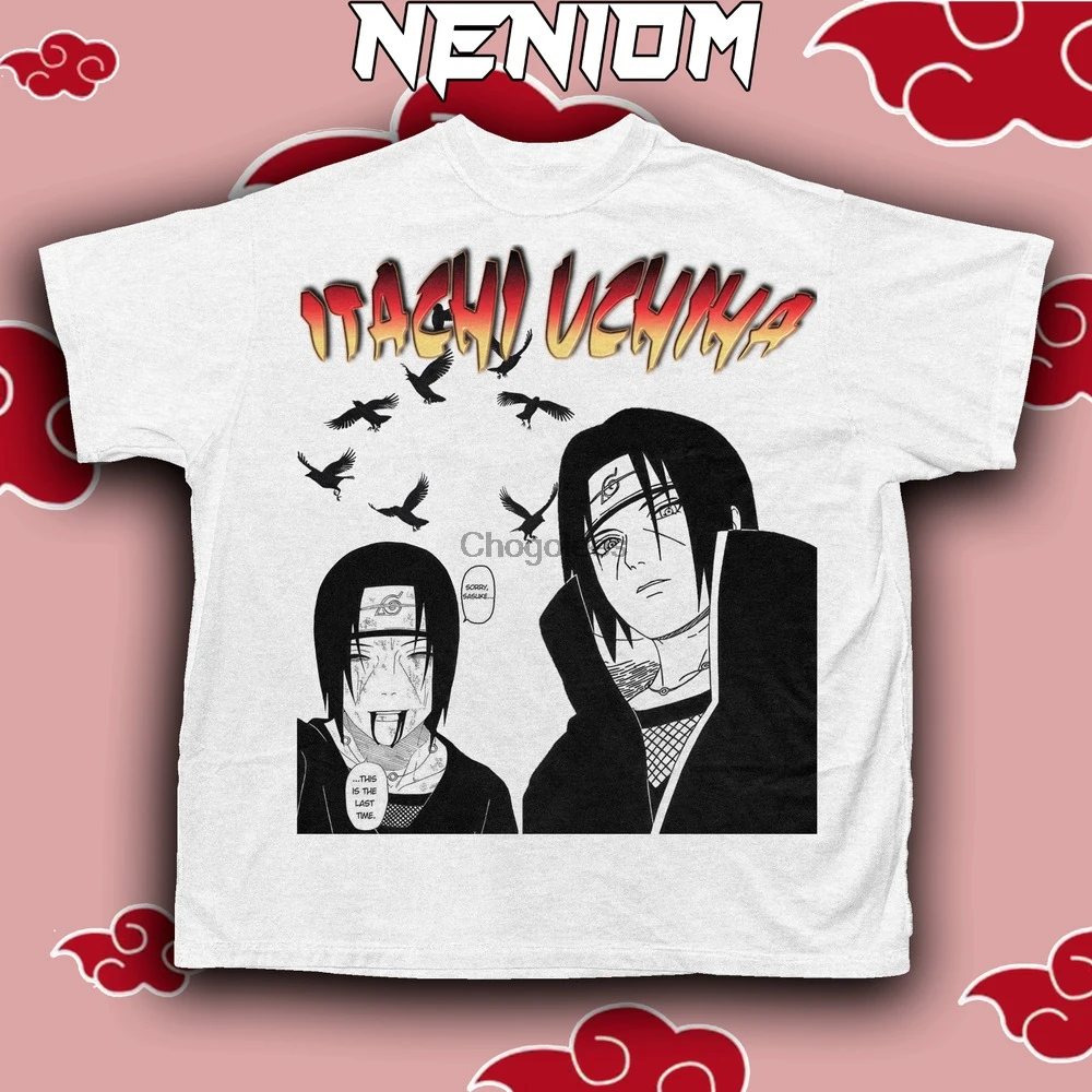 Винтажная рубашка Itachi Uchiha в последний раз уличная одежда мода (10) - купить по