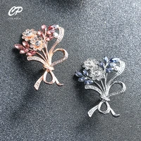 crystal high grade alloy flower brooch female wild shawl buckle corsage cardigan pin clothing accessories