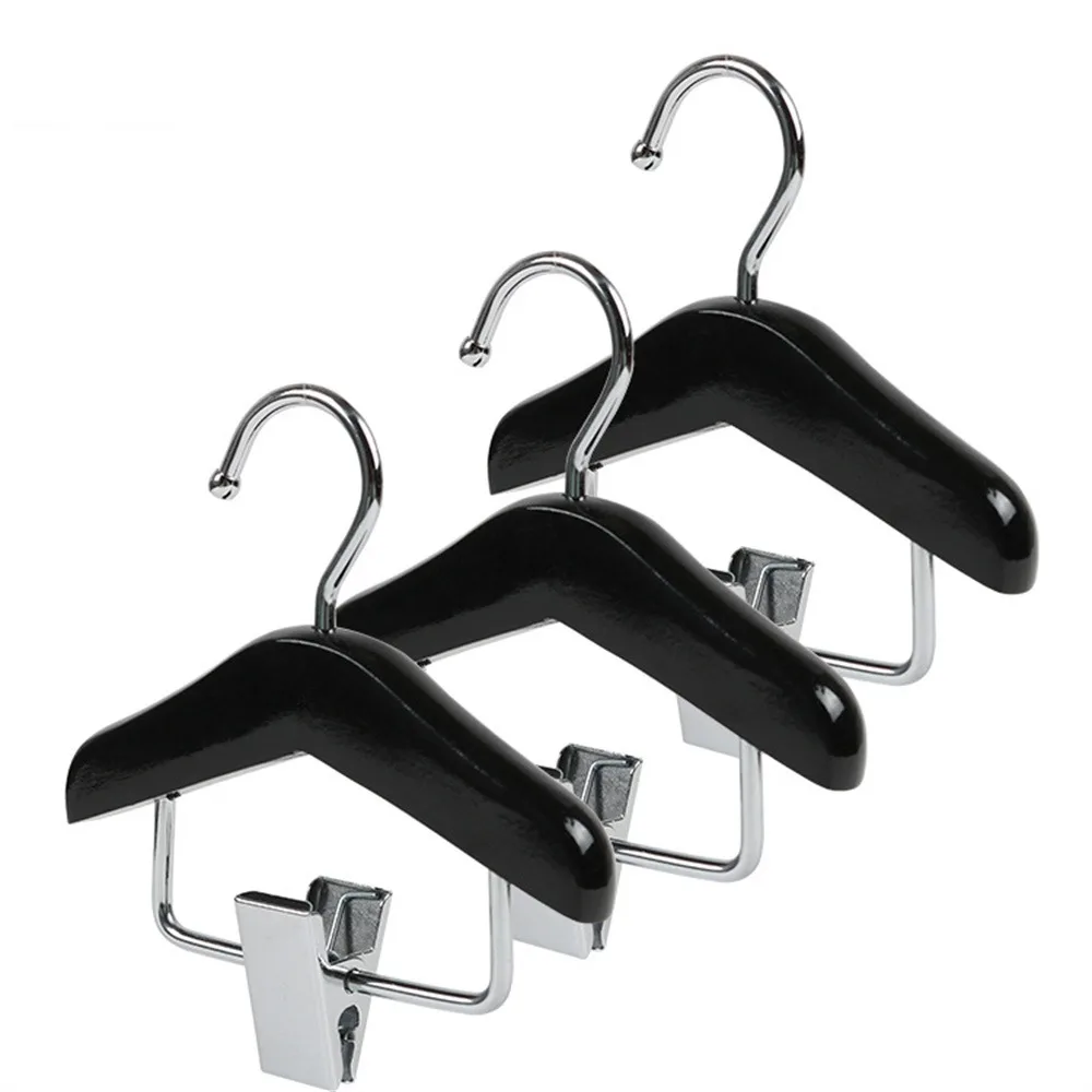 

Organizer Rack Log Color/ Black/retro Color Space Saving Pet Clothes Non Slip Solid Wood Storage Tools Storage Rack Iron Wood