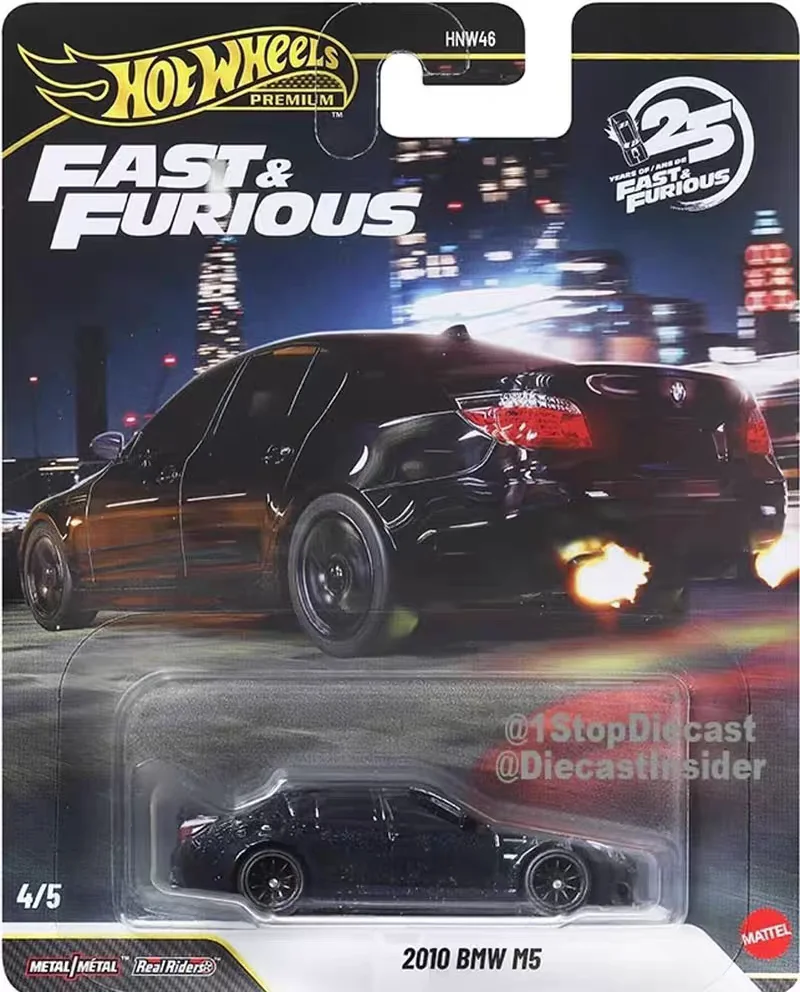 Фото Предзаказ: Коллекционные модели Hot Wheels Fast & Furious Q Case Serie из премиального литого сплава: Dodge Charger, Honda NSX, BMW M5, Toyota Land Cruiser №3