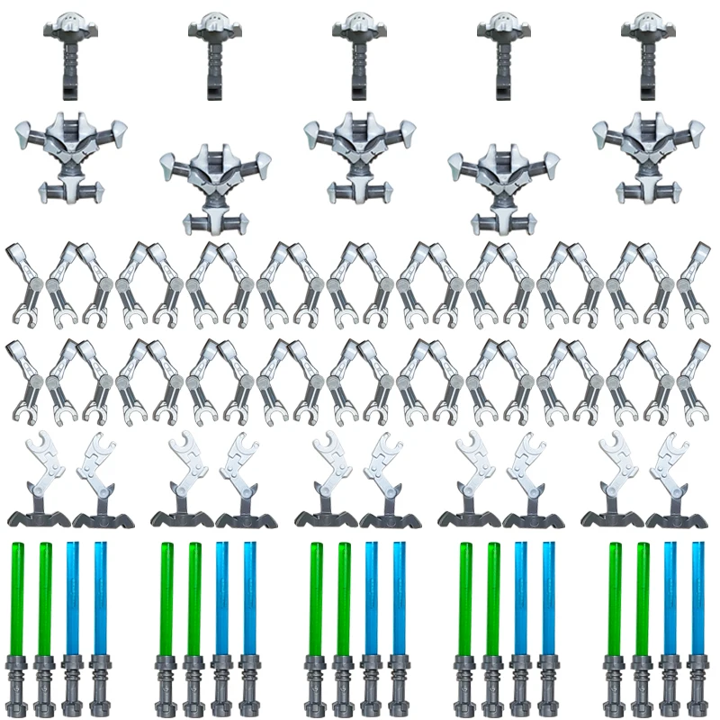 Световой меч Koruit Blaster Armor Star Space W 4 см Мини-куклы робот строительные блоки