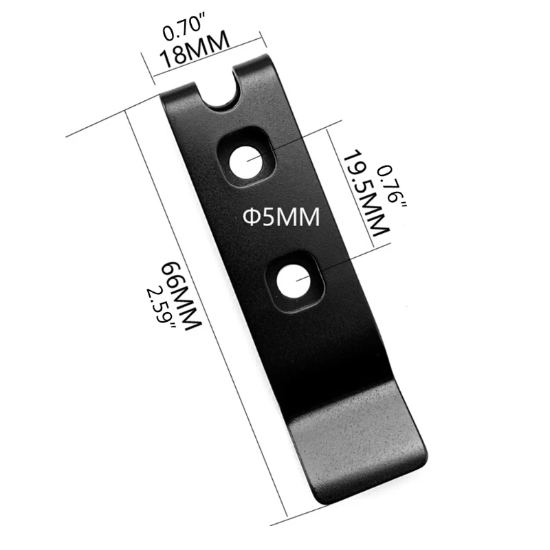 Открытый зажим для ножа поясной чехол задняя кобура ножны задние зажимы