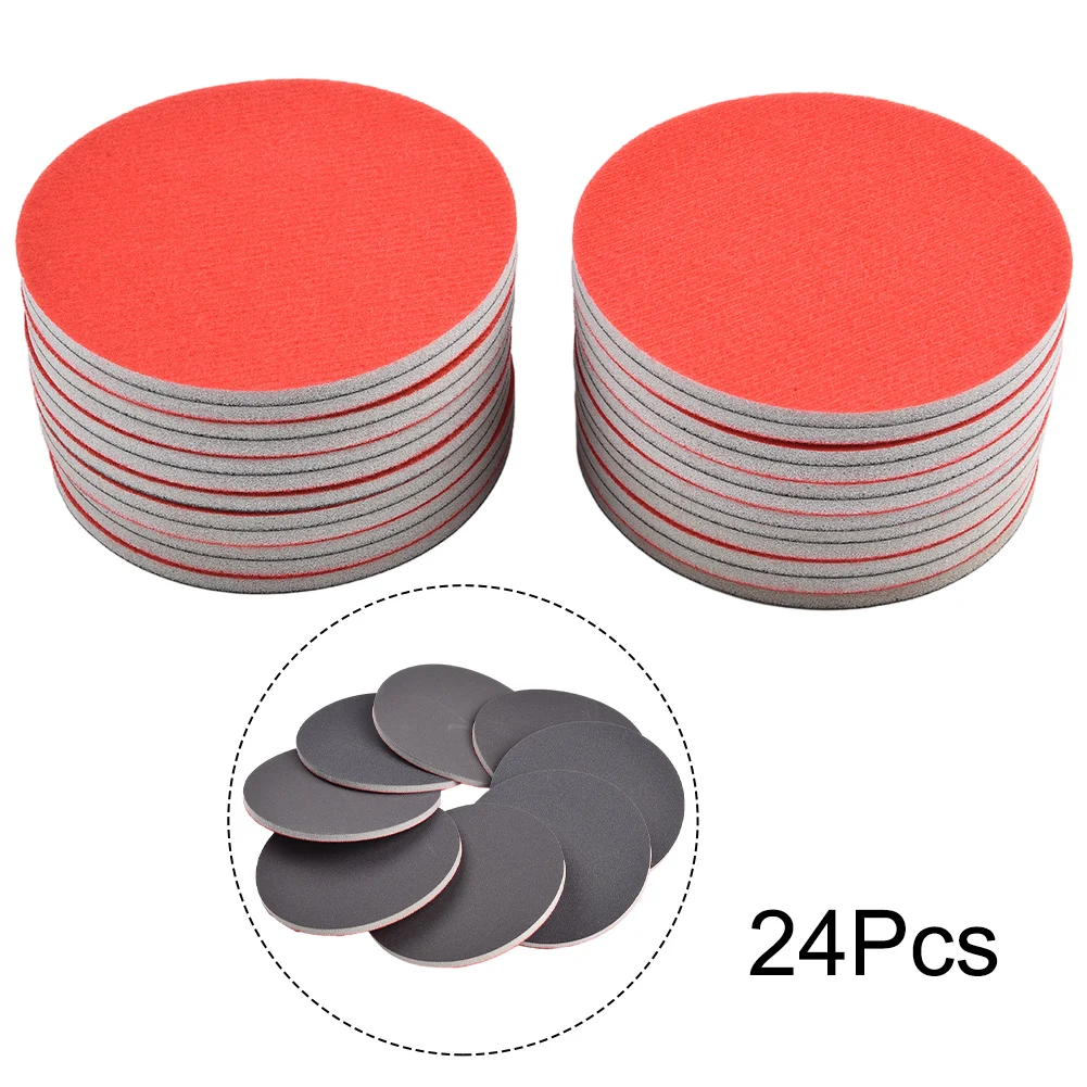 24 Pieces Bowling Sanding Pads Resurfacing Polishing Kit Bow