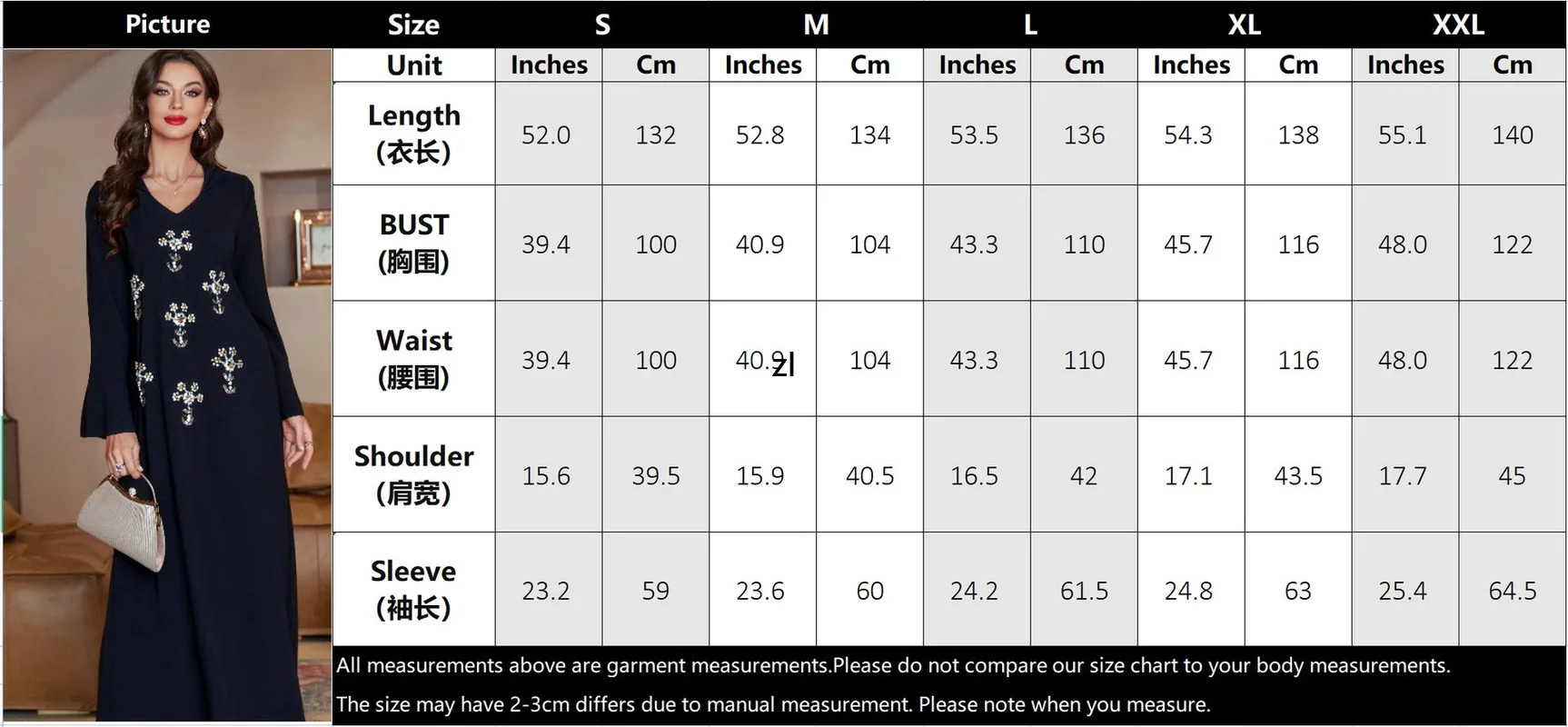 Djellaba Black Abaya Women Handsewn Embroidery Arabian Party Gown Muslim Long Dress Moroccan Hooded Kaftan Islam Clothes