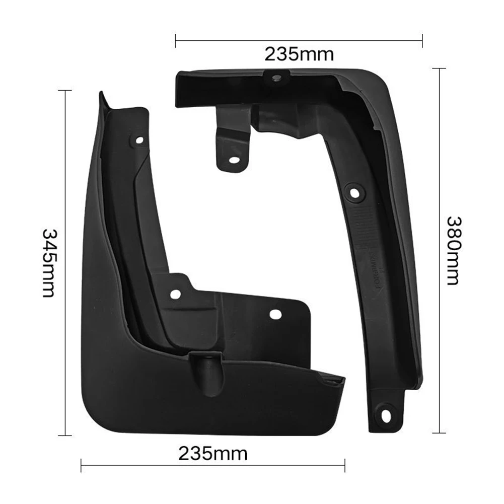 

Splash Guard Mudguard Weight 900G ABS Car Accessories Direct Replacement Simple Design For BMW IX3 2021 2022 IX 3