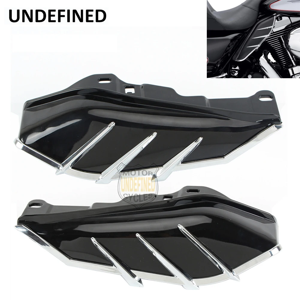 

Motorcycle Bike Mid-Frame Air Deflector Trim For Harley Touring Road King Street Glide Road Glide FLHX FLHR UNDEFINED