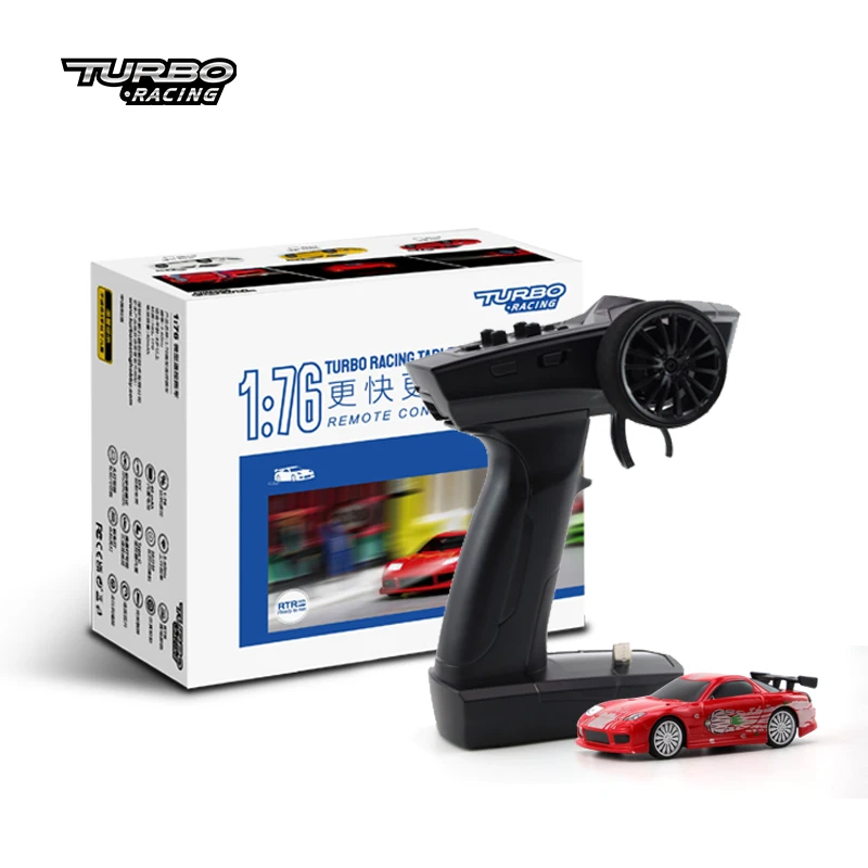 

Turbo Racing 1:76 MINI 2.4GHz Full Scale RC Professional Electric Remote Control Model Car