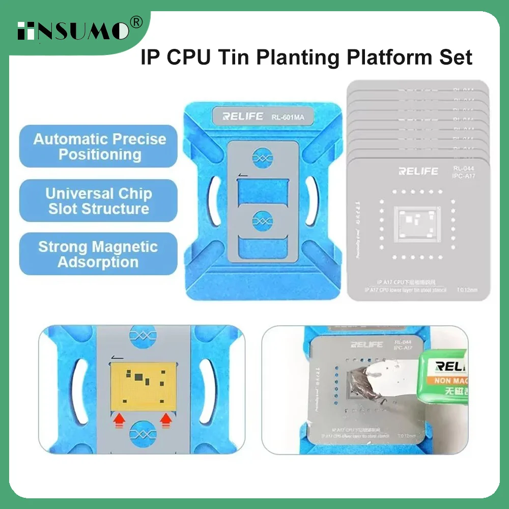 Универсальный трафарет RELIFE для процессора Android iPhone