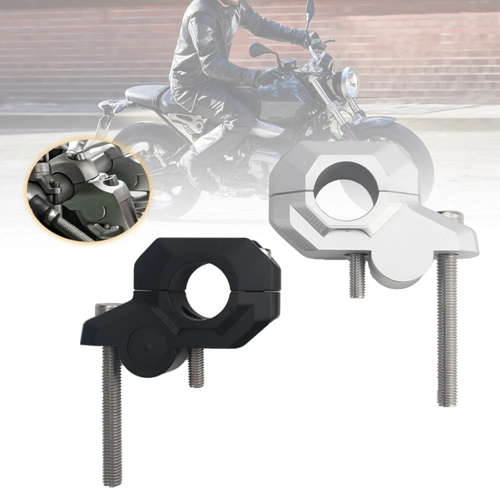 

Motorcycle 28mm Handlebar Mount Riser Raised Clamp Adapter For BMW RNINET R9T R Nine T Scrambler Urban GS 2021 Racer 2014-2022