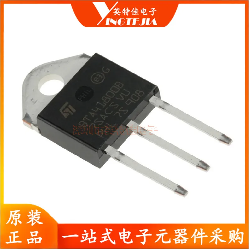 100% НОВЫЙ Оригинальный 10ШТ Набор Микросхем BTA41-800BRG BTA41800B TO-3P С Ценами На Продукцию