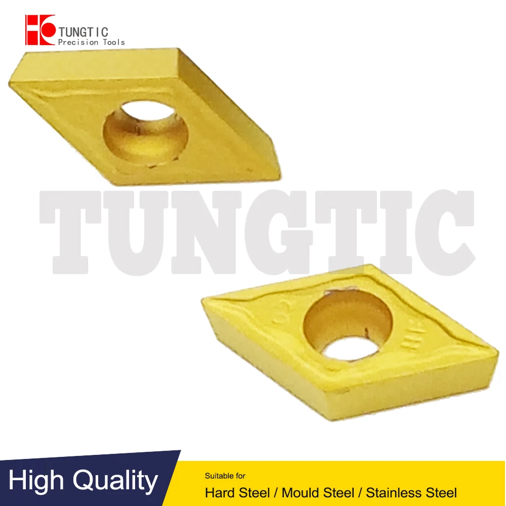 DCMT 070204 -HF YBC251 DCMT2(1.5)0-HF Твердосплавный металлокерамический токарный режущий