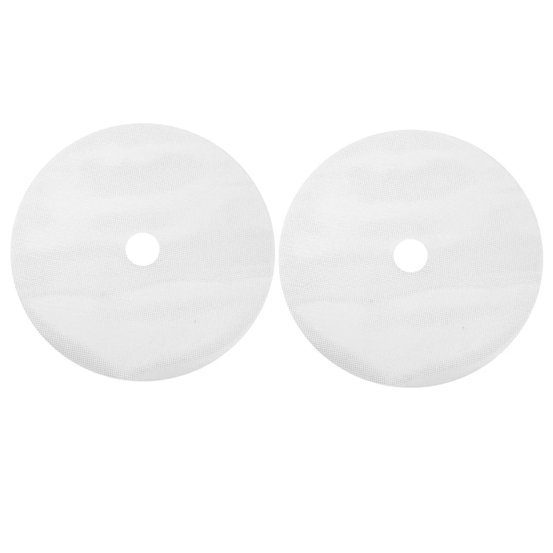 

16 Pcs Round Silicone Dehydrator Sheets, Non-Stick Fruit Dehydrator Mats, Reusable Steamer Mat Mesh Sheet