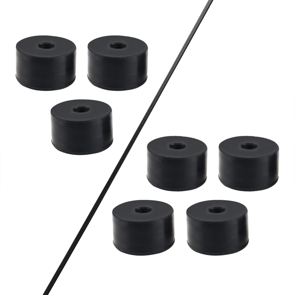 

4 PCS for Voron Black Rubber Feet Hotbed Protector Cushion Damping for Voron 2.4 R2 for Voron Trident 3d Printers