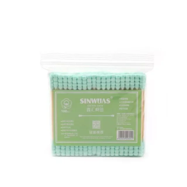 

Pack Double Head Cotton Swab Women Makeup Cotton Buds Tip For Medical Wood Sticks Nose Ears Cleaning Health Care Tools
