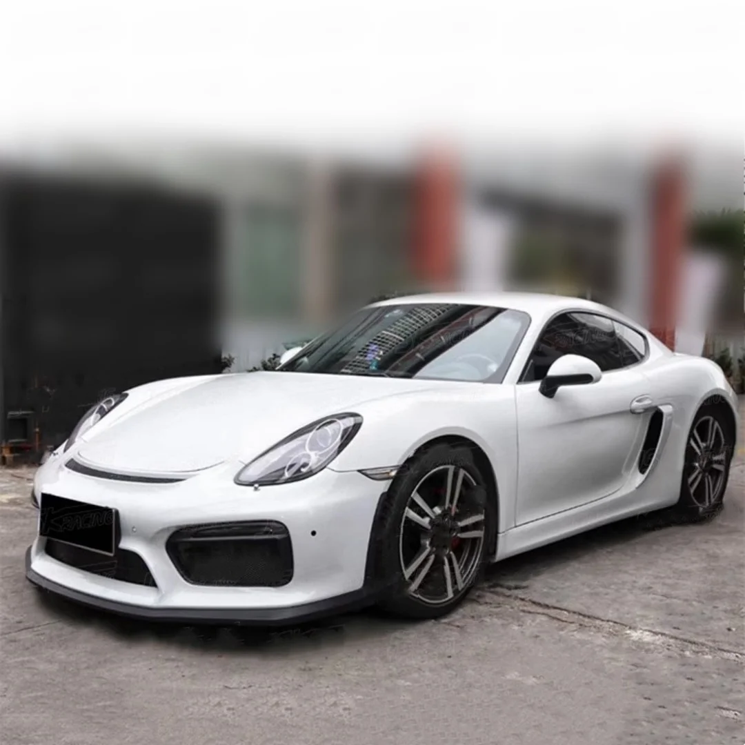 Комплект кузова для Porsche Cayman 981 модифицированный объемный стиль GT4 передний