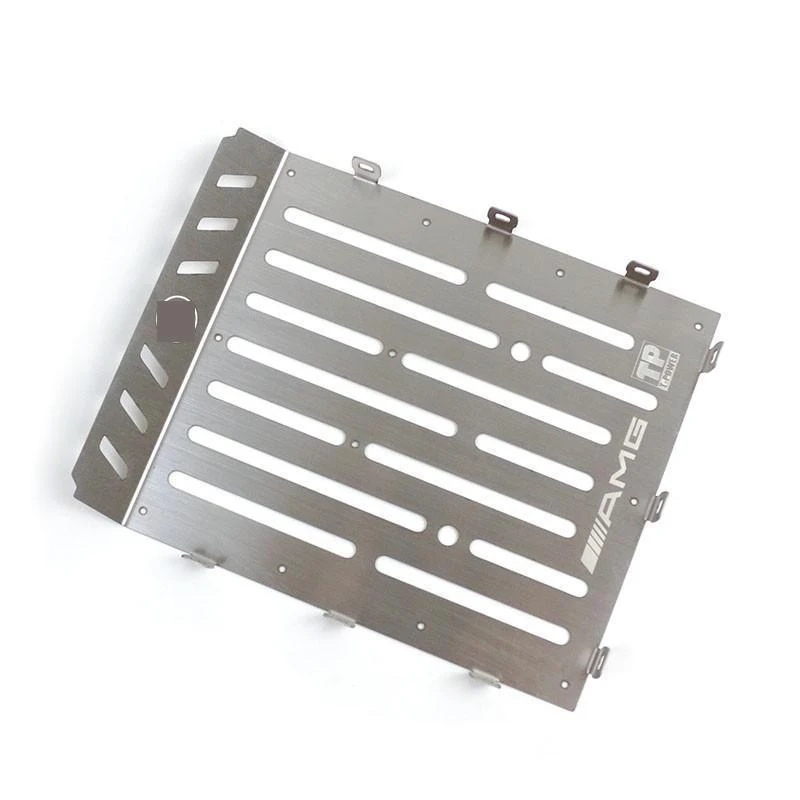 

Stainless steel trunk trim panel trunk lid is applicable to 1:10 TRX-6 G63 RC Radio-controlled car accessories