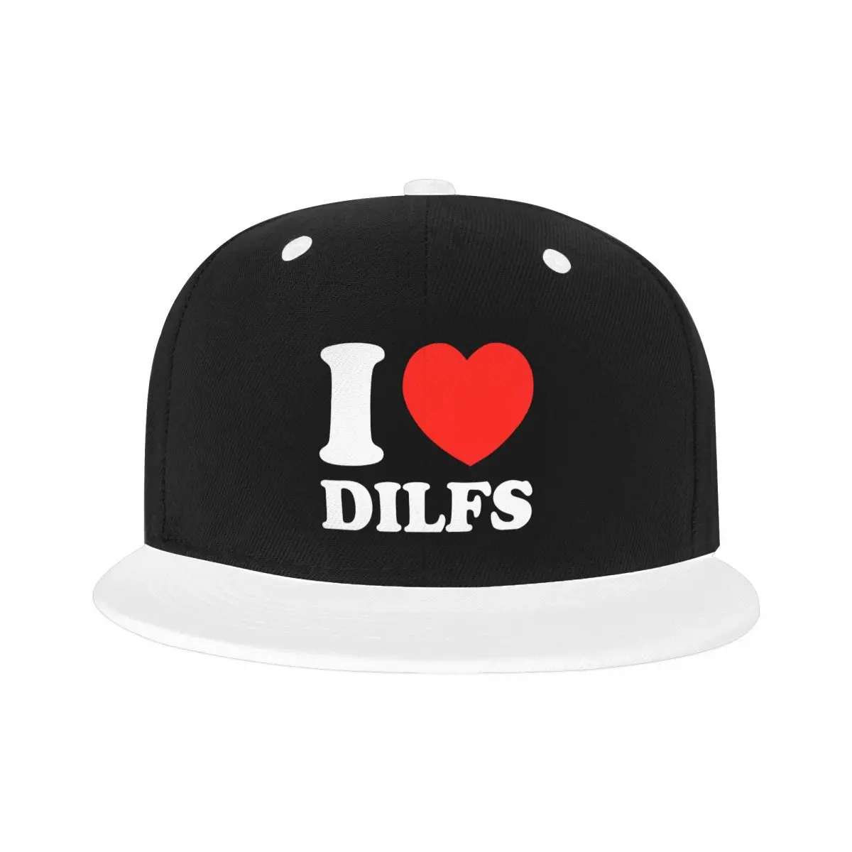 

Бейсболка I Love Dilfs Мужская/Женская, кепка с плоским верхом для скейтборда, регулируемая, в стиле хип-хоп