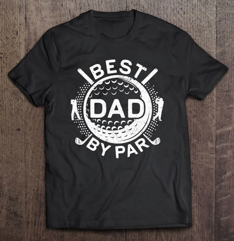

Футболка мужская с надписью «Best Dad By Par»