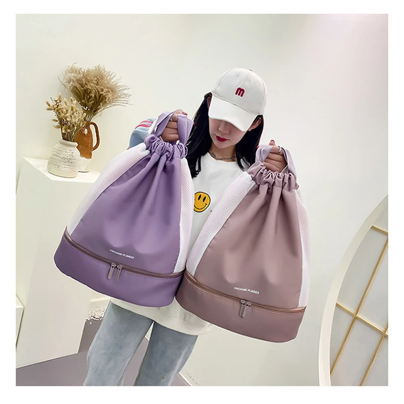 Swimming Beach Bag For Woman Waterproof Backpack Man Dry Sports Duffle Female Gym Natation Pool Shoe Bag Nature Hike Accessory