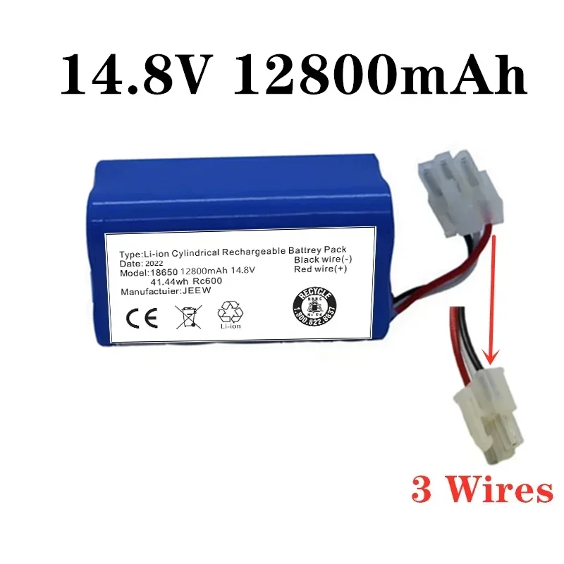 Новый аккумулятор для ICLEBO ARTE YCR-M05 POP YCR-M05-P Smart YCR-M04-1 YCR-M05-10 YCR-M05-30 YCR-M05-50 Li-Ion 14 8 В 12800