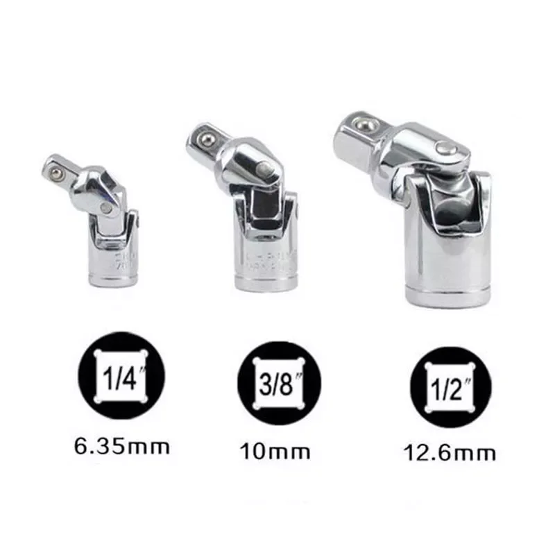 

Socket Adapter Joint Set Extension Manual and Pneumatic 1/4" 3/8" 1/2"