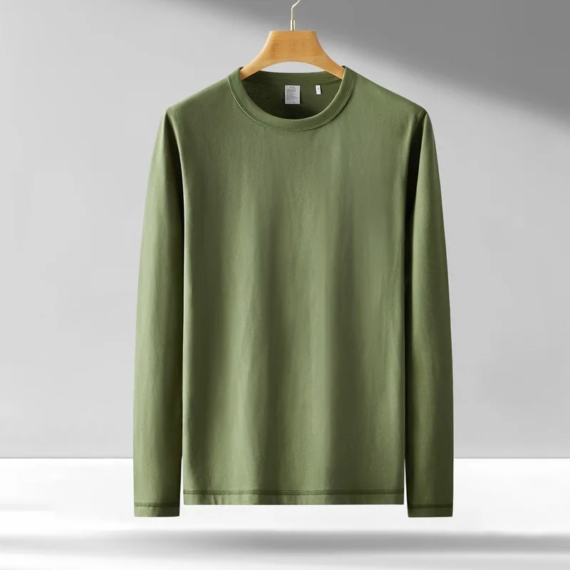 

XX2095- Cotton and Linen Led Casual Men's T-shirt Shirt Male Breathable