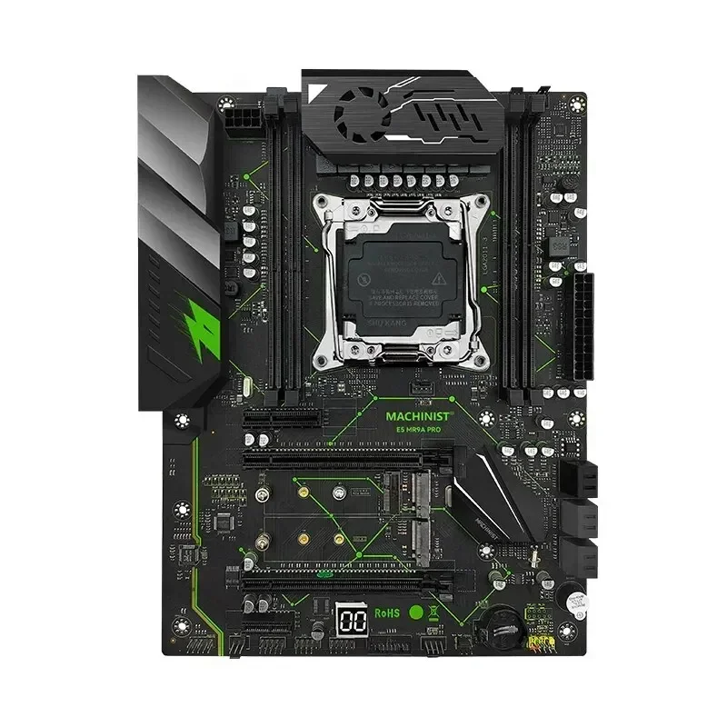 Комплект материнской платы MACHINIST MR9A PRO X99 с процессором Xeon E5 2640 V3 DDR4 2 шт. * 8 ГБ