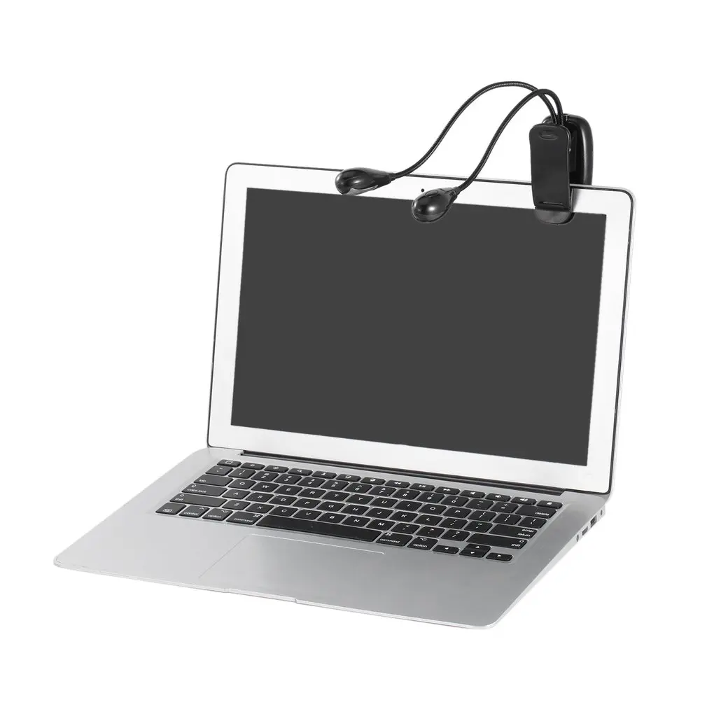 Музыкальная подставка для пианино лампа чтения с двумя USB-портами 4 светодиода