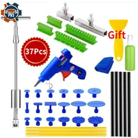 body dent puller auto repair kit dent remover with green pull row for car dent repair and metal surface dent removal tool