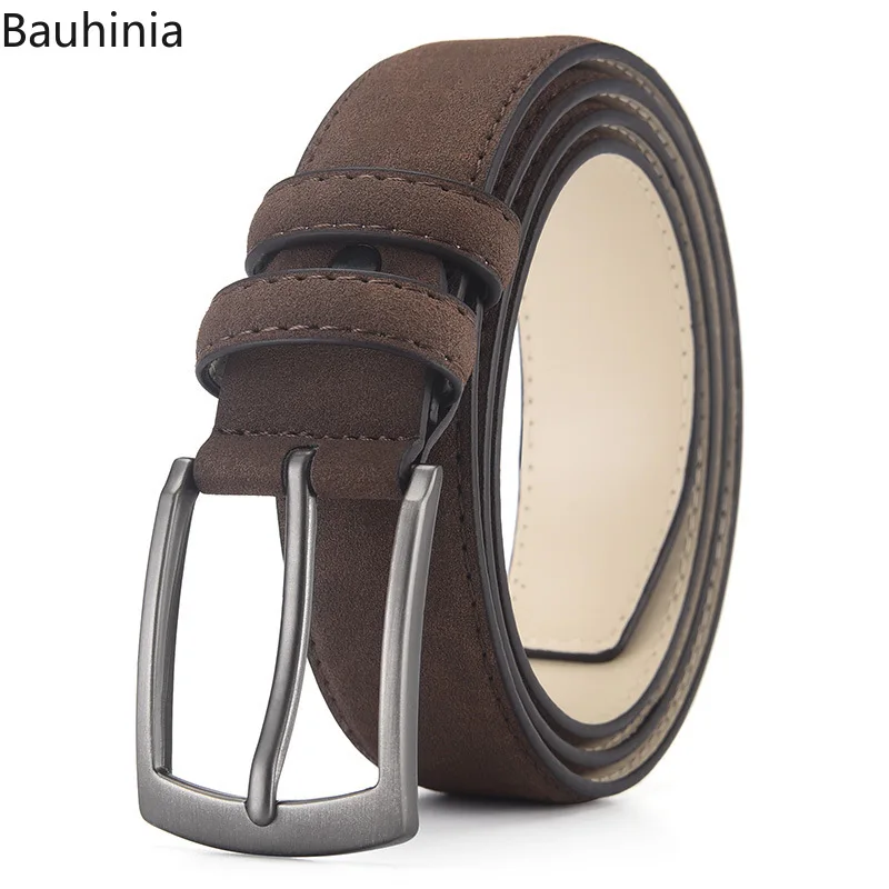 

Ремень Bauhinia из искусственной кожи для мужчин и женщин, универсальный Модный повседневный пояс с пряжкой с язычком для джинсов, 105 см/115 см
