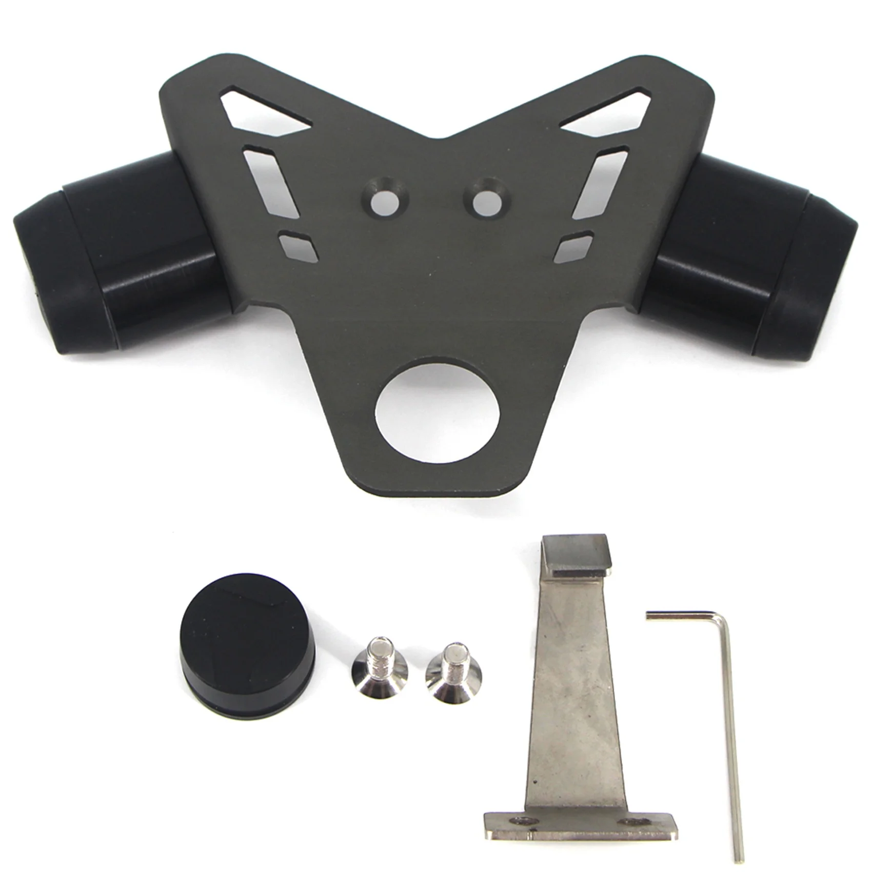 

Motorcycle Steering Stop Directional Positioner for R1200GS R 1200 GS ADV Adventure 2005-2012 Titanium