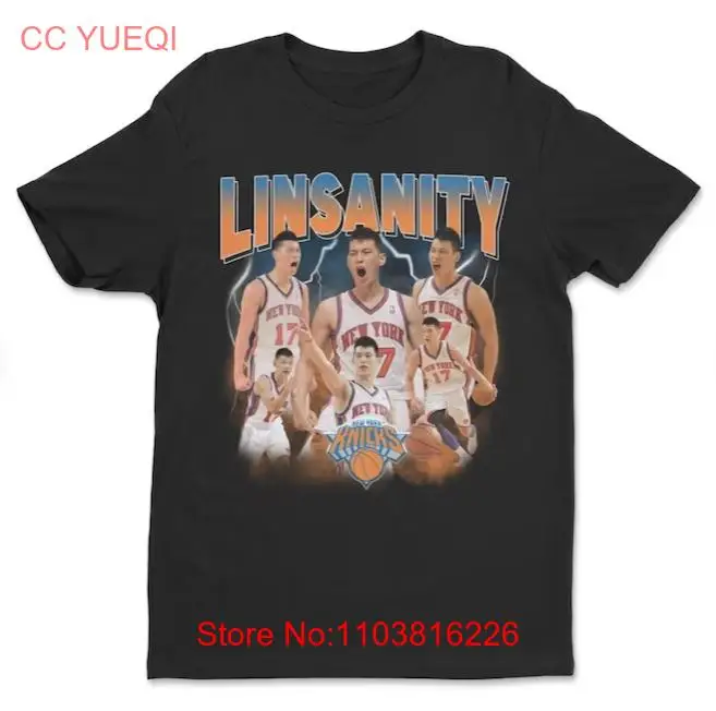 НОВАЯ футболка с рисунком YORK BASKETBALL j Lin бутлег 90-х