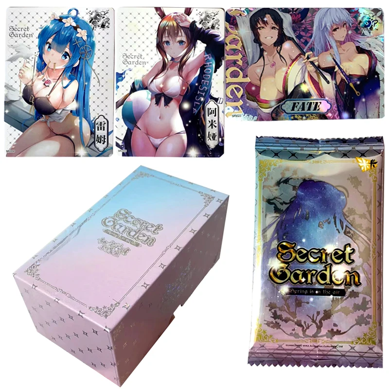 

2022 New GODDESS STORY Feast Collection Cards Child Kids Birthday Gift Game Cards Table Toys For Family Christmas Gifts