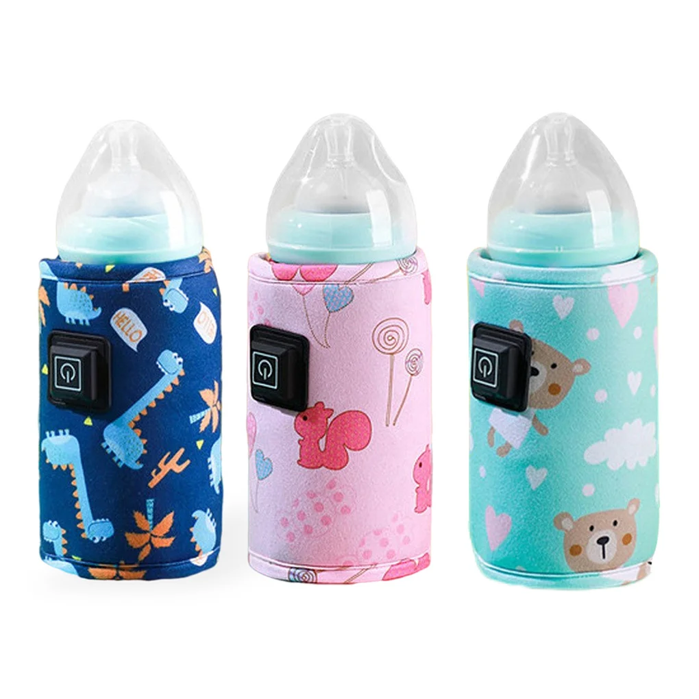 

USB Baby Bottle Warmer Insulation Automatic Milk Water Heat Cover Type 1